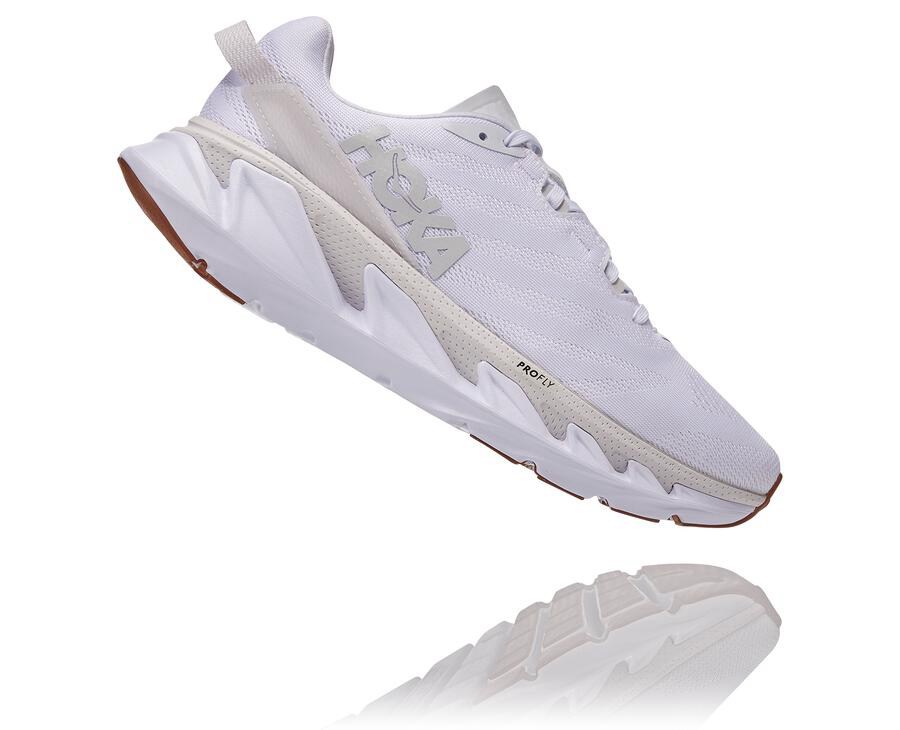 Zapatos Para Caminar Hoka One One Hombre Blancos - Elevon 2 - ULEQ01976